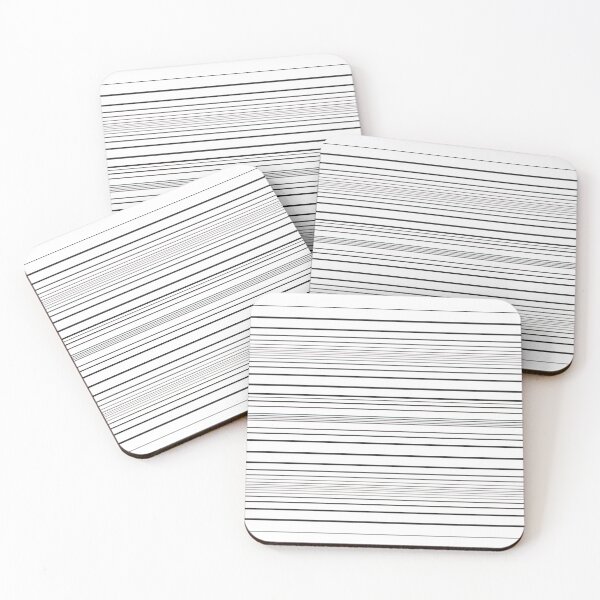 Item preview, Stripes, 1 , minimal, fashion, lines, young, modern, stylish, black-and-white, black-white, modern, stylish, minimal, line, minimalist, line-art, designed and sold by PrintedDreams.