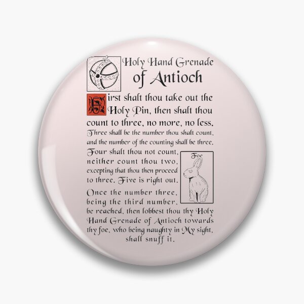 Item preview, Holy Hand Grenade-of Antioch T-Shirt designed and sold by truongxa35748.