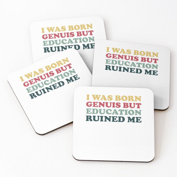 Item preview, Education Ruined Me Vintage Retro Style designed and sold by Scratches Tees.