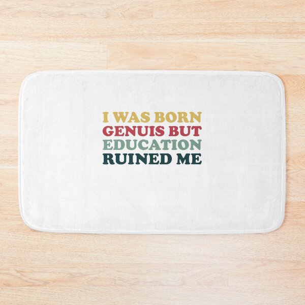 Item preview, Education Ruined Me Vintage Retro Style designed and sold by Scratches Tees.