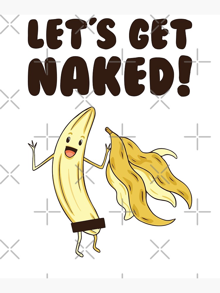 Lets Get Naked Work Naked Day Humor Banana Fun Pun Women's Pajama Set Lets  Get Naked Work Naked Day Humor Banana Pajamas