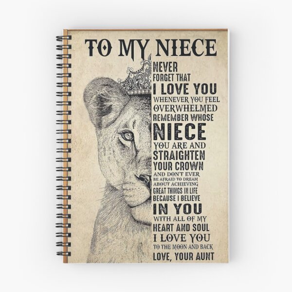 Item preview, To My Niece Poster designed and sold by marklemans.
