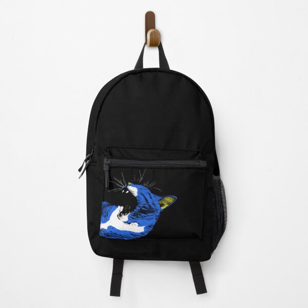 Item preview, Pop Art Oscar Yawn [Blue & Yellow] designed and sold by RouterCatMedia.