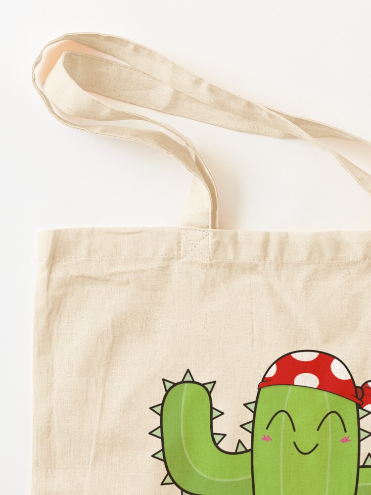 Alternate view of Don't Be A Prick Cactus Quote Tote Bag