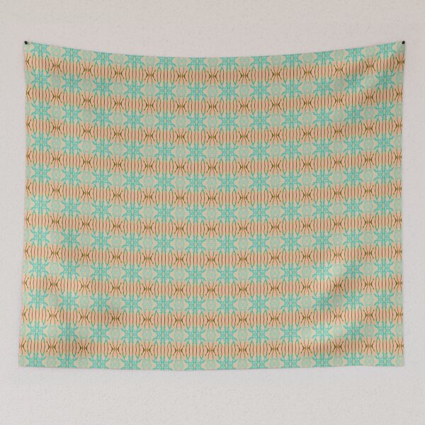 Item preview, Seaslug life in Apricot and Turquoise  designed and sold by NadineLeemeijer.