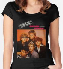 duran duran tour 82 Women's Fitted Scoop T-Shirt