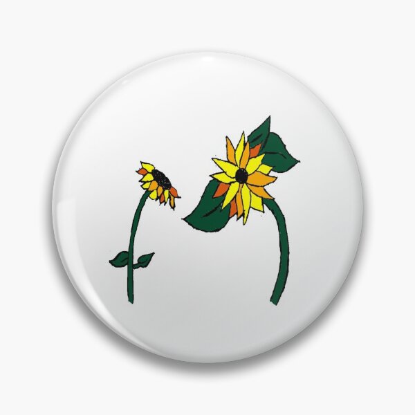 Item preview, Perfectly imperfect sunflower designed and sold by Aditi Joshi.