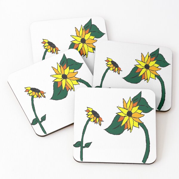 Item preview, Perfectly imperfect sunflower designed and sold by Aditi Joshi.