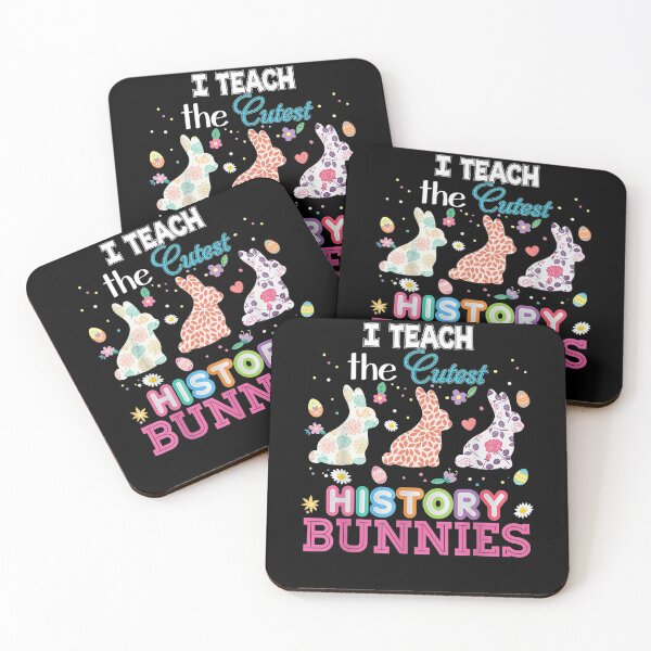 Item preview, I Teach The Cutest History Bunnies Easter Peeps Teacher  designed and sold by christinero2.