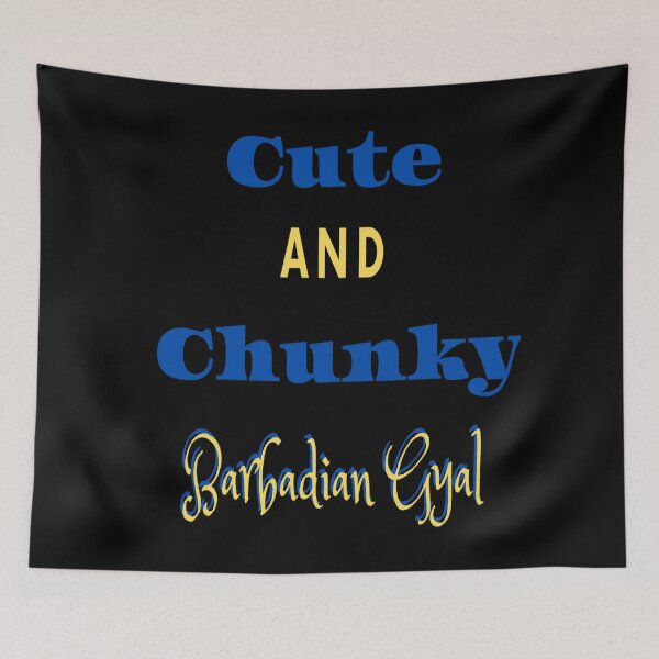 Item preview, Cute And Chunky Barbadian Gyal designed and sold by Danyell369.