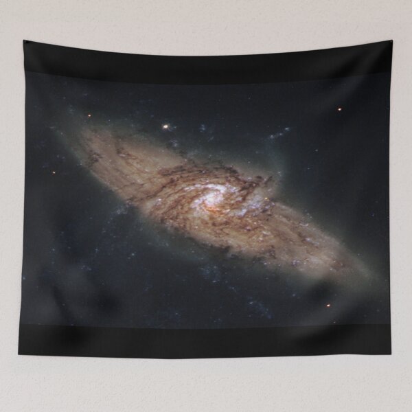 Item preview, Twisters in Lagoon Nebula Stars in space designed and sold by dreamofdenim.