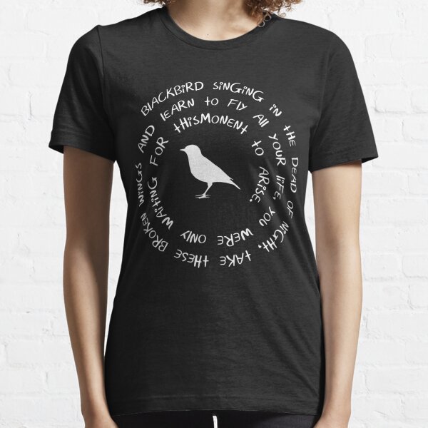 Blackbird Lyrics T-Shirts for Sale | Redbubble
