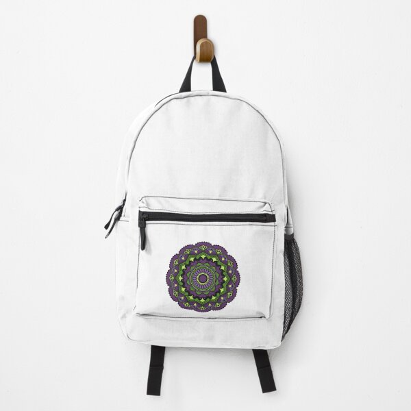 Item preview, Purples And Greens Mandala Sticker designed and sold by kittycrafts.
