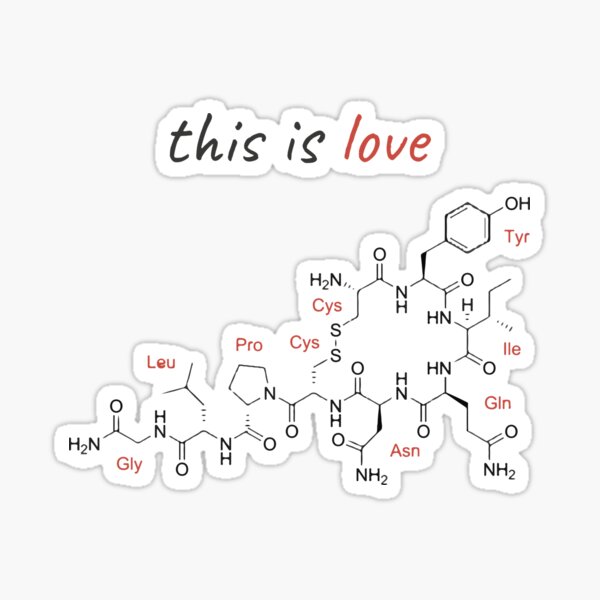 Oxytocin or This is love Sticker