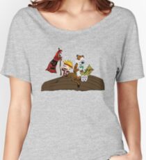 Calvin and Hobbes Adventure Women's Relaxed Fit T-Shirt
