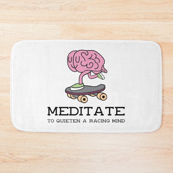 Item preview, MEDITATE TO QUIETEN A RACING MIND designed and sold by DomGDesign.