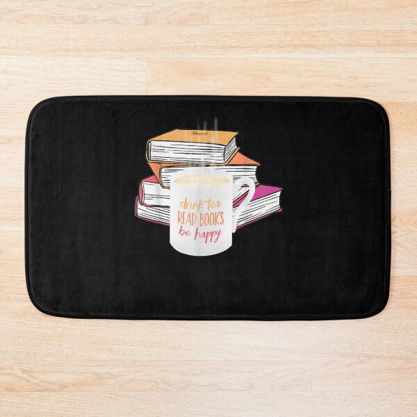 Item preview, Drink Tea Read Books Be Happy  designed and sold by christinero2.