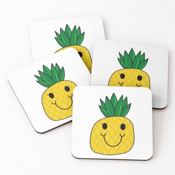 Artikelvorschau, Netter Ananas-Aufkleber entworfen und verkauft von kittycrafts.