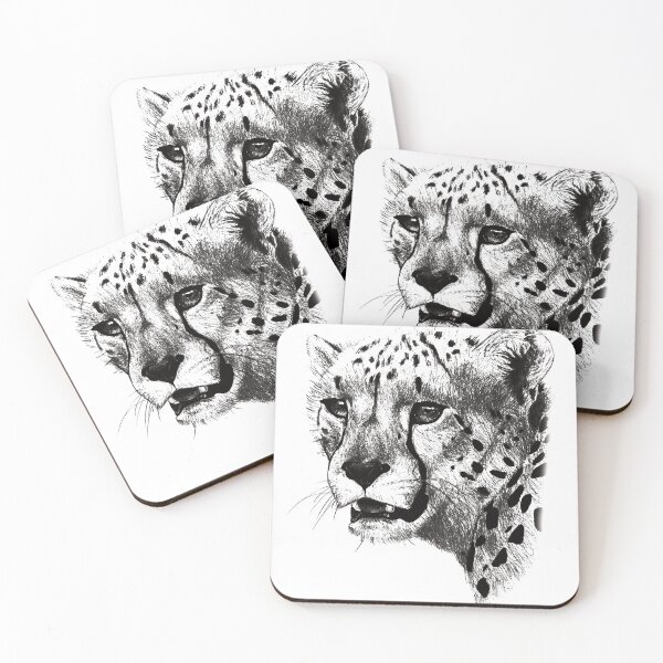 Item preview, cheetah face designed and sold by adrart7.
