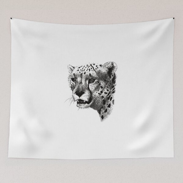 Item preview, cheetah face designed and sold by adrart7.