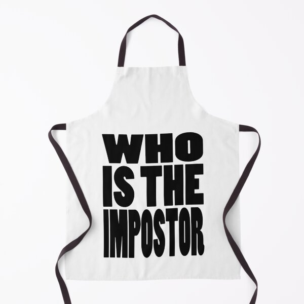Item preview, WHO IS THE IMPOSTOR | Gaming geeky typography designed and sold by Cevil.