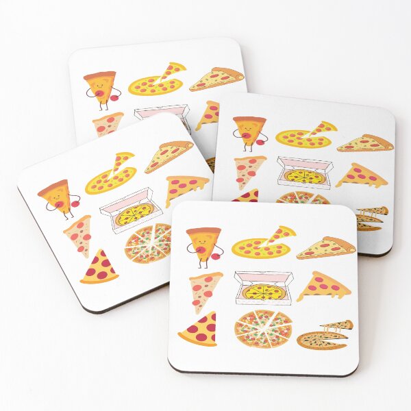 Item preview, Delicious Pizza Pattern With Different Pizzas designed and sold by Indra Agrawal.