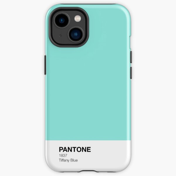 [Haute résolution 1000PPI] Étui pour téléphone Pantone - Bleu Tiffany Coque antichoc iPhone