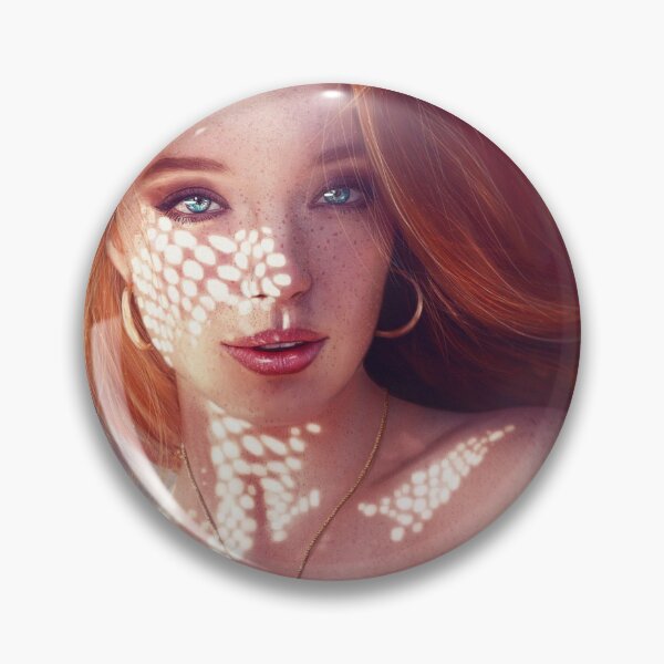 Item preview, Pretty Girl - Red Hair  designed and sold by caiusaugustus.