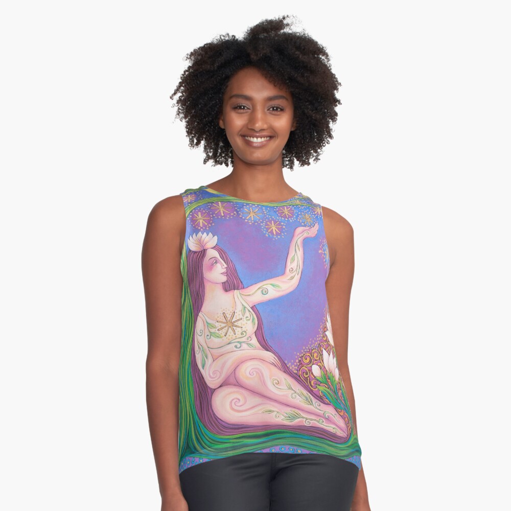 Item preview, Sleeveless Top designed and sold by SoniaKoch.