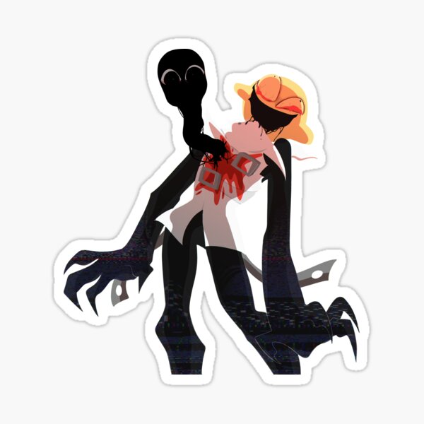 Minus Ld But He S Smol Friday Night Funkin Minus Mod Sticker By Ghostaorta Redbubble