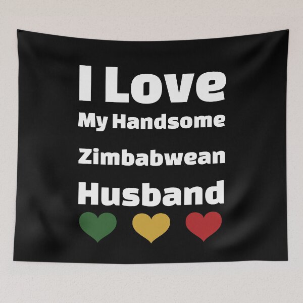 Item preview, I Love My Handsome Zimbabwean Husband - Zimbabwe Husband designed and sold by DiceNLDesigns.