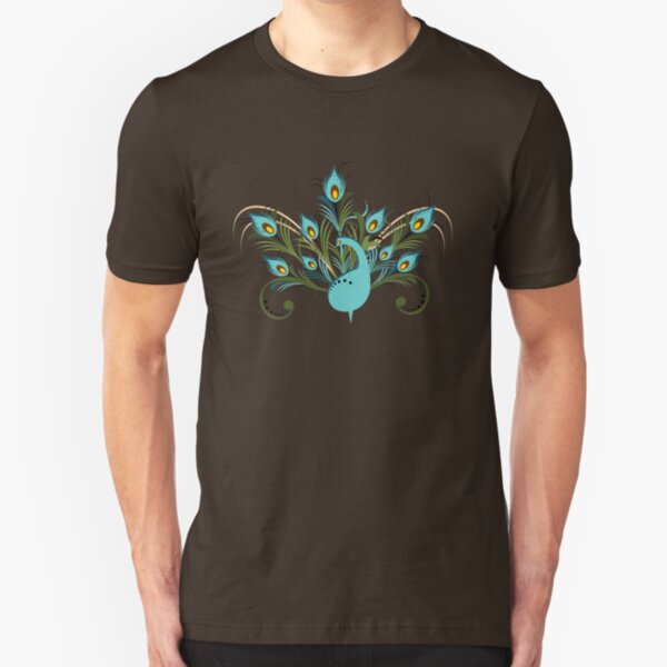 Just a Peacock - Tee Slim Fit T-Shirt