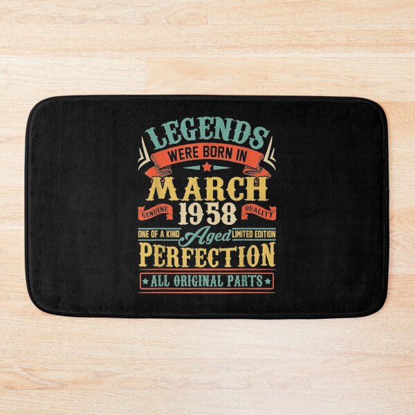 Item preview, Legends Were Born In March 1958 63rd Birthday  designed and sold by christinero2.