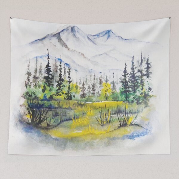 Item preview, Pinetrees by the Mountainside designed and sold by TextureTones.