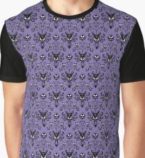 Camiseta gráfica Fondo de pantalla de la mansión encantada (azulejo)