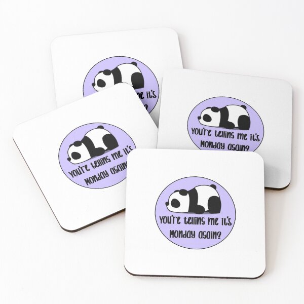 Item preview, Panda - Monday  designed and sold by Ashart99.
