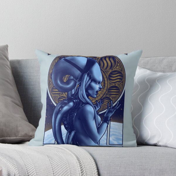 L'Opera della Diva Throw Pillow