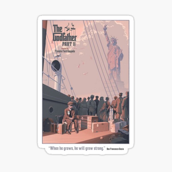 Le Parrain II Sticker