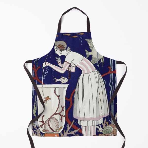 Item preview, Lady with Aquarium designed and sold by NineVi.