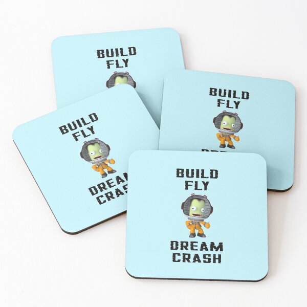 Item preview, Build fly crash repeat , Kerbal Space Program , Kerbals , Kids cartoon , Animation Movies designed and sold by Mekoooo.