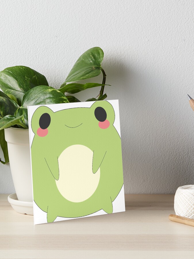 Cute Kawaii Frog Poster for Sale by kevsdesigns