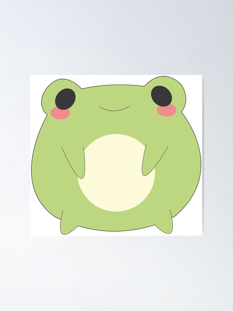 Cute Kawaii Frog | Poster