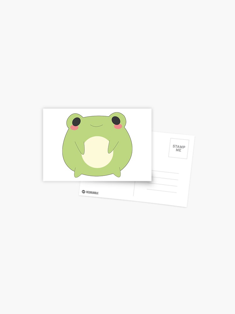 A4 Fabric Sheets Frog Stamps Happy, Cute, Kawaii, Green, Froggy, Chibi,  Postacrds, Holiday, Snow, Book. Cozy, Funny 