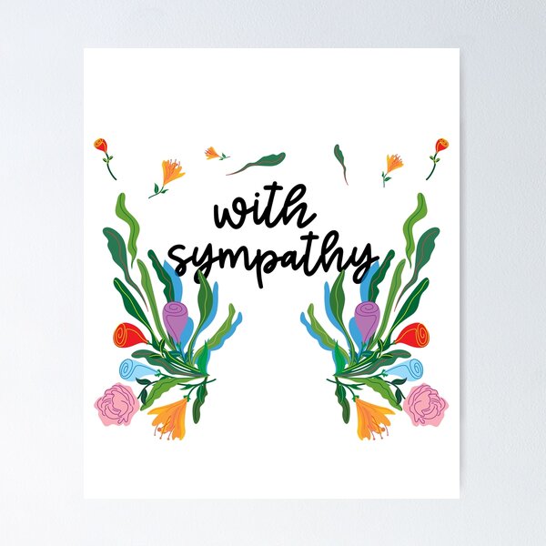 with sympathy, with deepest sympathy, sorry for your loss, card