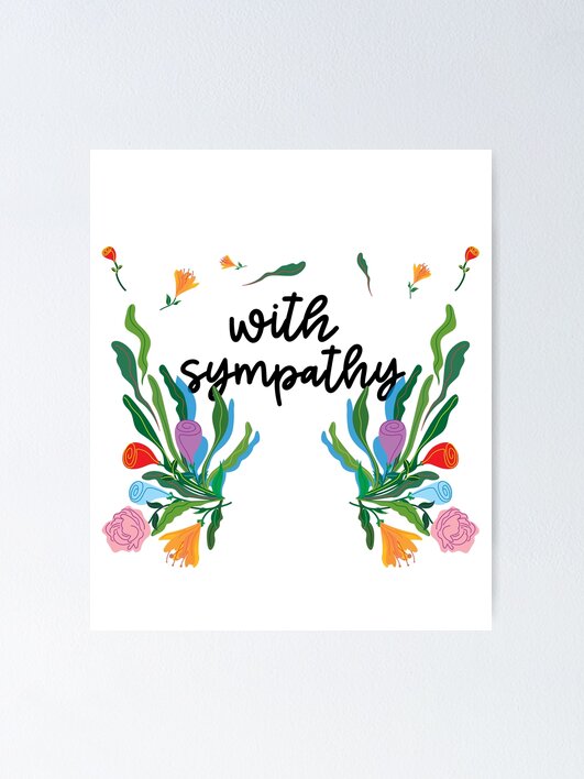 with sympathy, with deepest sympathy, sorry for your loss, card