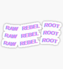 DEAN - KHIPHOP - RAW REBEL ROOT - PASTEL Sticker