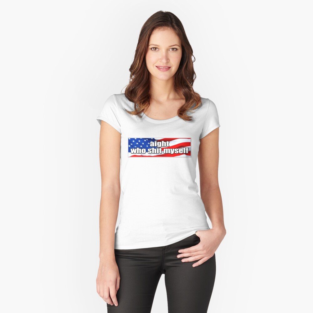Item preview, Fitted Scoop T-Shirt designed and sold by alanxshby.