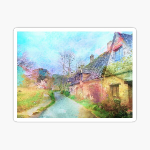 Bibury - Cotswolds UK Sticker