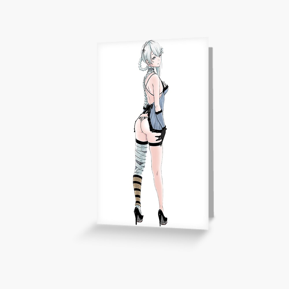 Sexy Kaine Ass Nier Replicant Remake 2021 Gestalt Greeting Card By Miroteiempire Redbubble 0369
