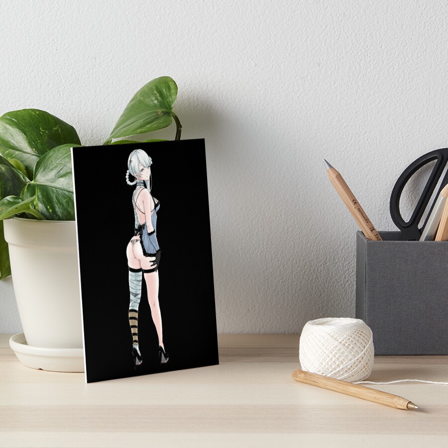 Sexy Kaine Ass Nier Replicant Remake 2021 Gestalt Art Board Print For Sale By 8491